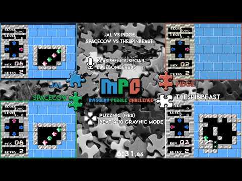 Mystery Puzzle Challenge: Round 1 Jal vs Pidge, Spacecow vs thespinbeast