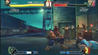 Street Fighter 4 Tutorial: Easiest way to unlock Gouken w/ Akuma