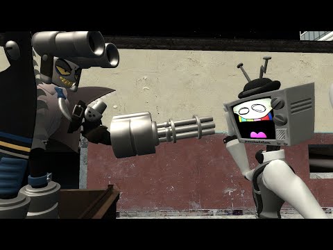 Mr. Wpnz(Gianni Matragrano) crashes Mr. Puzzles(Brendan Blaber) stream Animation