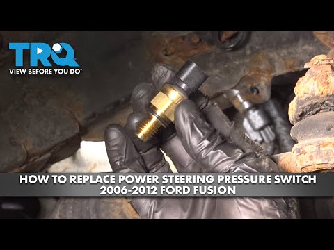 How to Replace Power Steering Pressure Switch 2006-2012 Ford Fusion 3.0L V6