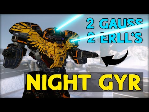A Popular SNIPER! Jade Kite - Mechwarrior Online (Night GYR Build & Gameplay) (MWO)
