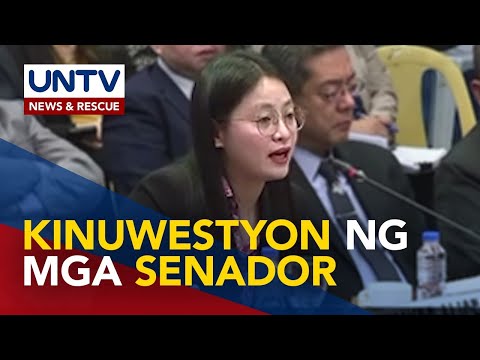 Bamban, Tarlac Mayor Alice Guo, muling humarap sa Senate probe kaugnay ng POGO issue
