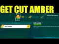 how to get cut amber in lego fortnite