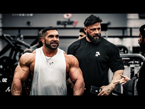 Chest Day with Ramon Dino | Traveling to Brazil | Mr. Olympia Derek Lunsford
