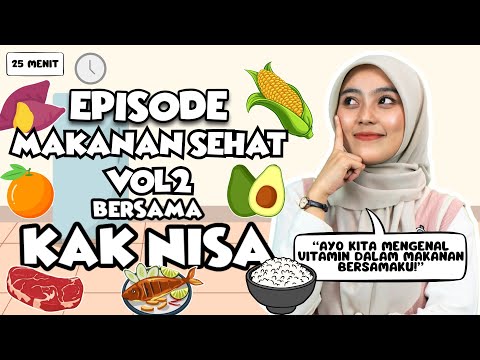 Belajar Bermain Episode Makanan Sehat VOL 2 - Belajar Kata, Belajar Bicara, Lagu Interaktif