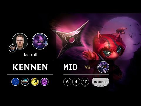 Kennen Mid vs Veigar - EUW Challenger Patch 9.19