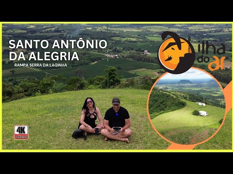 SANTO ANTÔNIO DA ALEGRIA - RAMPA SERRA DA LAGINHA - (4K)
