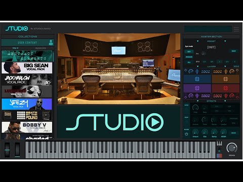 studio by studioLinked - cloud based virtual instrument / loop player