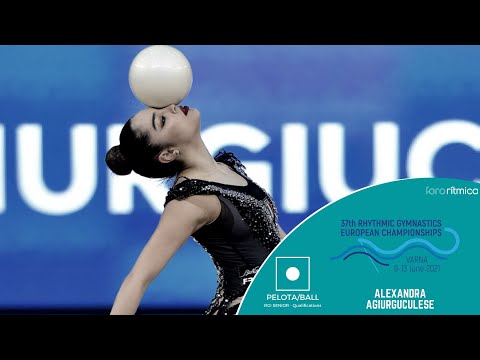 Alexandra Agiurguculese (pelota / ball) - Classification European Championship Varna 2021