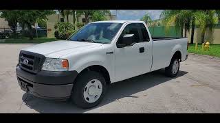 2008 Ford F150 XL 2WD Regular Cab 4 Door Long Bed Pickup, Buy Today