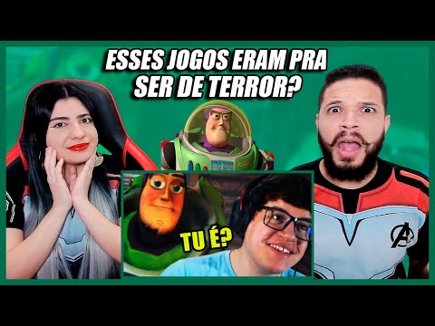 (Games EduUu) 3 JOGOS DE TERROR QUE NÃO SÃO TERROR (REACT)