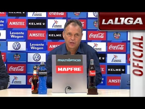 Rueda de Prensa de Caparrós tras el Levante UD (0-0) Sevilla FC - HD