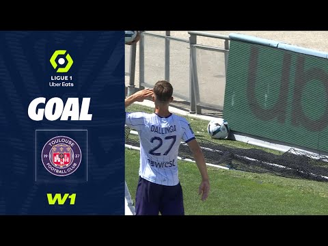 Goal Thijs-Jacco-Jan DALLINGA (20' - TFC) TOULOUSE FC - OGC NICE (1-1) 22/23