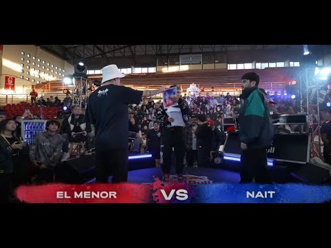 El Menor deslumbra con su flow frente a Nait en los Octavos de Final