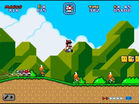 Eric's Super Mario Construct Levels: Koopa Canyon