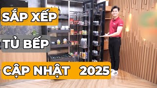 Dễ dàng sắp xếp, bố trí công năng tủ bếp hiện đại như một nhà thiết kế không gian 20 năm kinh nghiệm