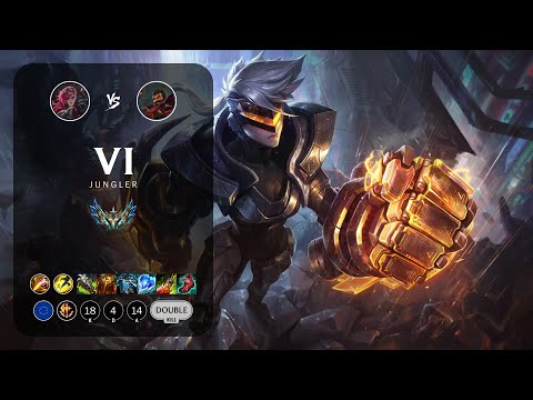 Vi Jungle vs Graves - EUW Challenger Patch 12.21