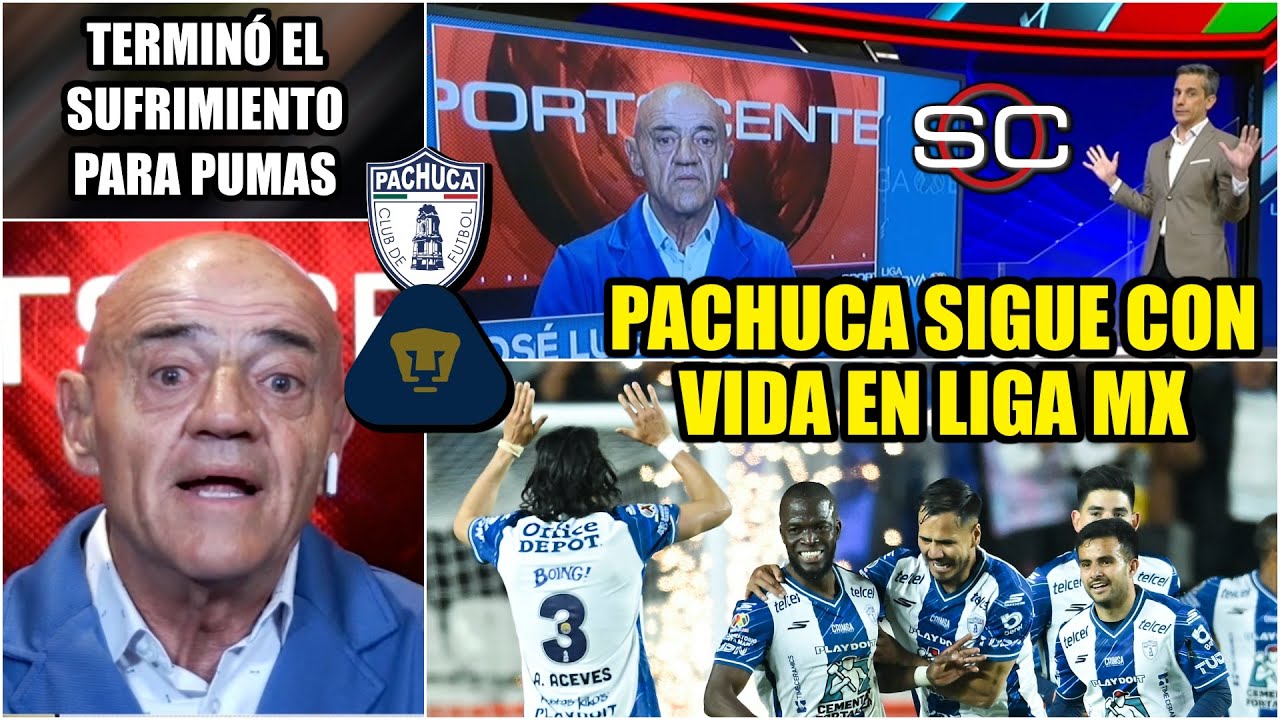 PACHUCA dio golpe de autoridad y ELIMINÓ A PUMAS ¿Le alcanzará para entrar LIGUILLA? | SportsCenter