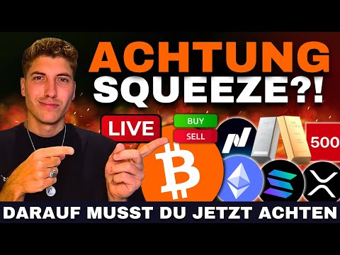 🔴 Bitcoin & Krypto Live Trading: Das Trade ich JETZT! 🚨 (London Session)