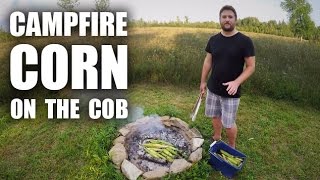 GGC - 63 - Cooking Homegrown Corn On A Campfire