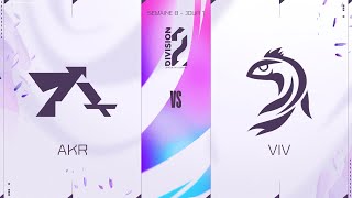 LFL Division2 Summer Split - W8D1 - AKR vs VIV