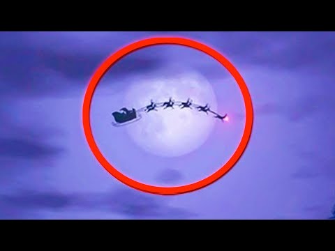 10 Veces Que SANTA CLAUS Fue Captado En Camara Durante La NAVIDAD