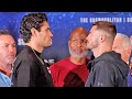 Zurdo Ramirez SQUARES UP with Joe Smith Jr in INTENSE FACE OFF in Las Vegas!