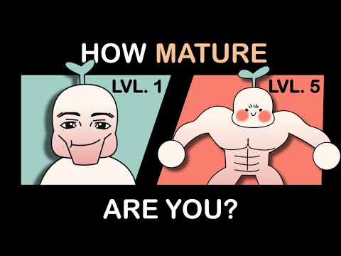 クイズ：あなたはどのくらい成熟していますか？ (Quiz: How Mature Are You, Really? (Self-Test))