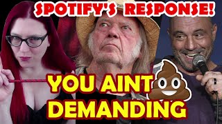 Neil Young DEMANDS Joe Rogan Be REMOVED From Spotify? UPDATE! THEY SAID GET LOST OLD DUDE!