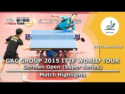 German Open 2015 Highlights: MA Long vs BOLL Timo (1/4)