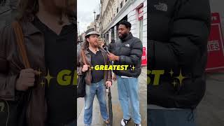 Really INTRIGUING answer from this guy, great point but tv, movies, media has 100% effected it