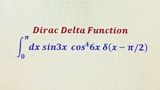 Integration _Dirac delta function