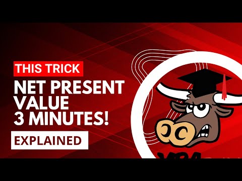 🔴 NPV and Net Present Value Explained with NPV Example (Quickest Overview)