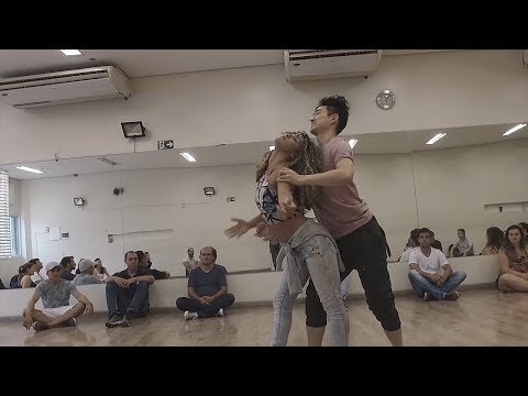 Marcelo Eidy e Evellyn Vasconcelos Demo Zouk na Solum