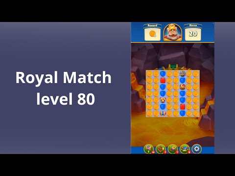 Royal Match Bonus Level 80 -  BOOSTERS
