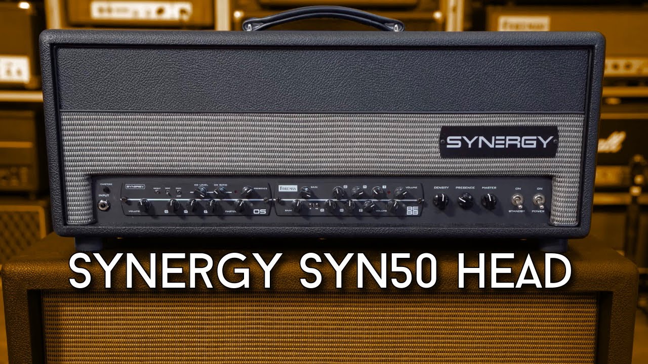 Synergy SYN-50 Amplifier Head (Modules not included)