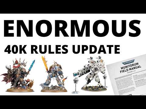 HUGE Warhammer 40K Rules Updates – Balance Dataslate, New Points + More