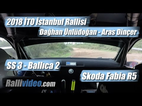 INCAR // 2018 İstanbul Rallisi / Dağhan Ünlüdoğan - Aras Dinçer / SS 3 Ballıca 2 / Skoda Fabia R5