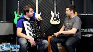 The Andertons Accordion Video! - Roland V-Accordion FR-3X
