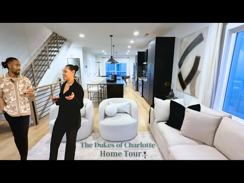 Welcome To Our Charlotte Home with Skyline Views | House Tour | S1:E2
