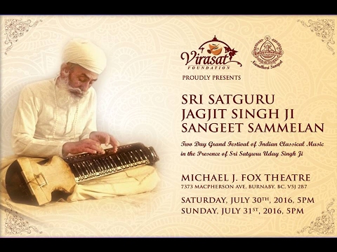 Pt Swapan Chaudhuri Tabla solo at Satguru Jagjit Singh Sangeet Sammelan, Canada