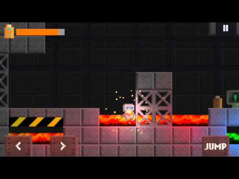 Super Retro Bot platform game