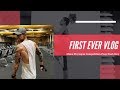 First Ever Vlog! Men's Physique Competition Prep Push Day