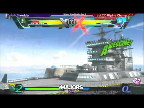 NWM4 - UMvC3 Semis - Shredder (WOL/MAG/DRD) vs col.CC Filipino Champ (MAG/DOR/DRD)