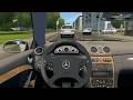 Mercedes Benz CLK 55 AMG City Car Driving Steering Wheel Game Play