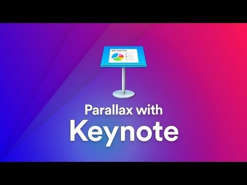 Use Keynote to Create a Scroll-Based Parallax Animation