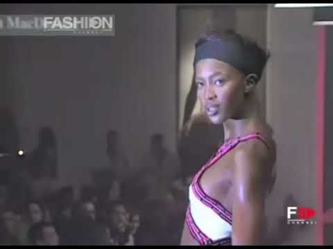 Naomi On The Runway - Julien MacDonald Spring/Summer 1998