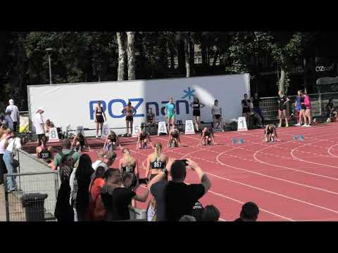 100m kobiet bieg 2 - Poznań 20253108