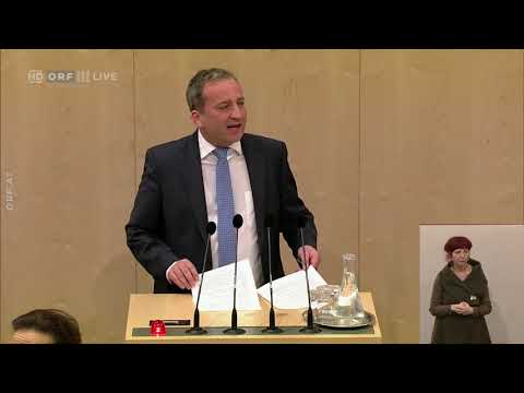 Michael Hammer ÖVP   Nationalratssitzung vom 13.12.2018