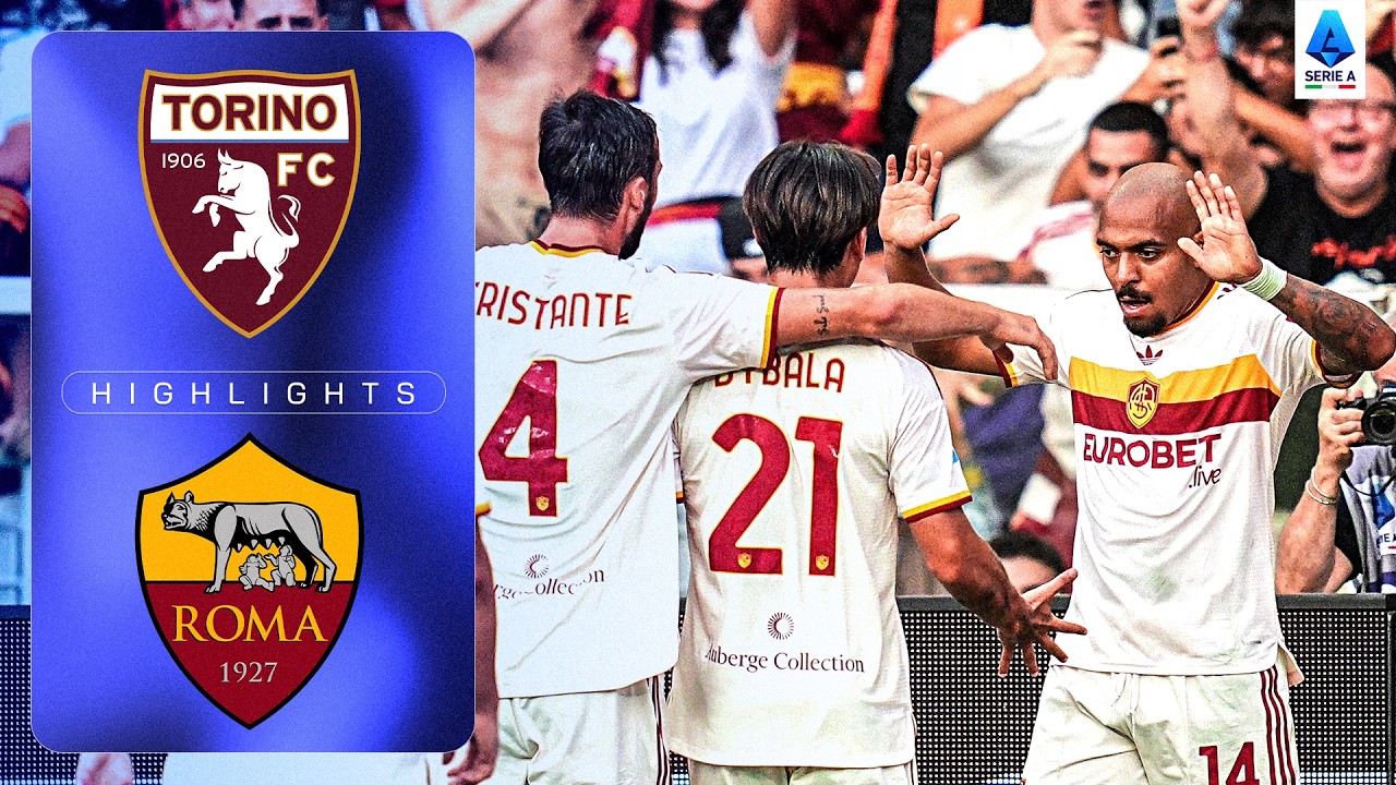 Torino FC 0 - 2 AS Roma highlights
